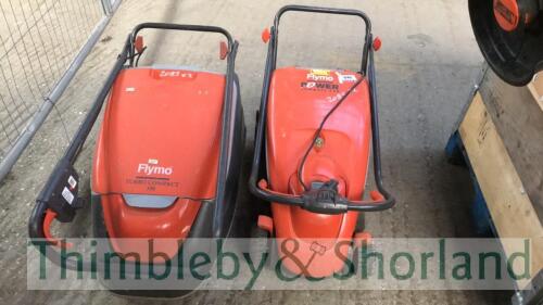 2 Flymo mowers