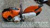 Stihl TS410 disc cutter c/w new diamond blade - 2