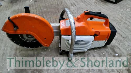 Stihl TS400 disc cutter c/w new diamond blade