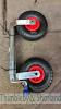 2 pneumatic jockey wheels