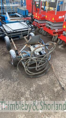 Petrol tar sprayer 327337