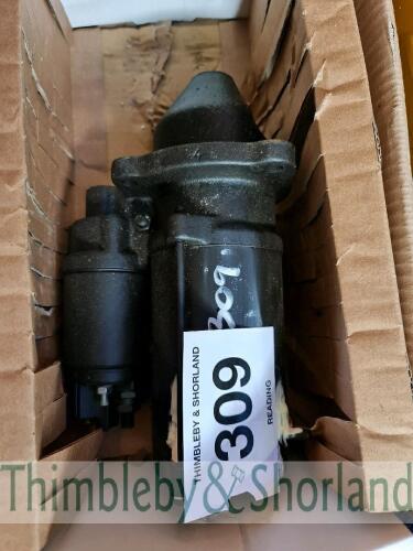 New starter motor for JCB 520/50