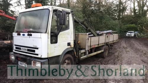 Iveco Ford New Cargo Hiab Lorry - V960 FAN (1999) 5861cc, diesel 219277kms, No current MOT