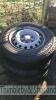 4 Mitsubishi L200 wheels & tyres, Michelin 205/80 R16 - 3