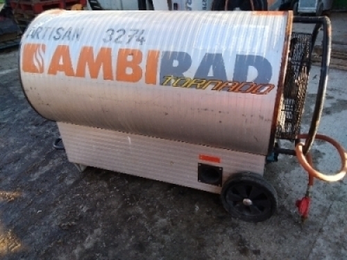 Ambirad tornado gas heater 110v