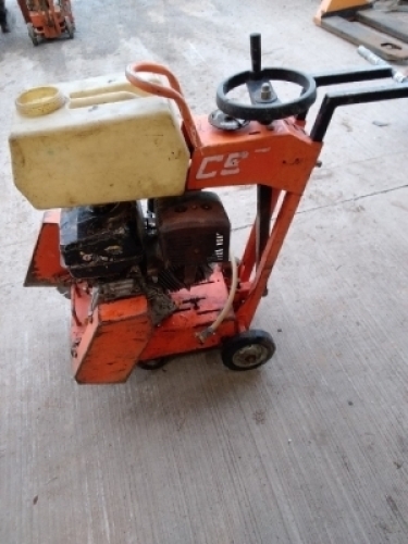 Clipper c99 walk behind petrol floor saw