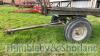 20ft turn table bale trailer with front rade - 4