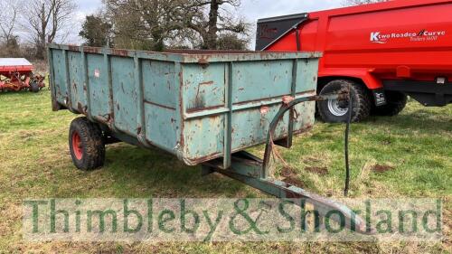 Salop single axle tipping trailer