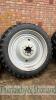 Set of 320/90 R50 rear and 270/95 R36 front rowcrop wheels and tyres, would suit Case 155