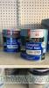 2 no 2.5L tins of Johnstones matt black paint