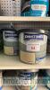 2 no 2.5L tins Johnstones paint, brandy cream