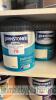 2 no tins of Johnstones 2.5L paint - magnolia