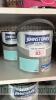 2 no tins of Johnstones 2.5L paint - aqua