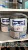 2 no tins of Johnstones 2.5L paint - chapel stone