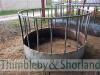 Cattle round feeder