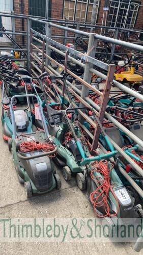 5 Bosch mowers