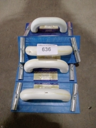 5x Rollroy hand sander