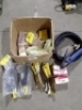 Box of various welding equipment