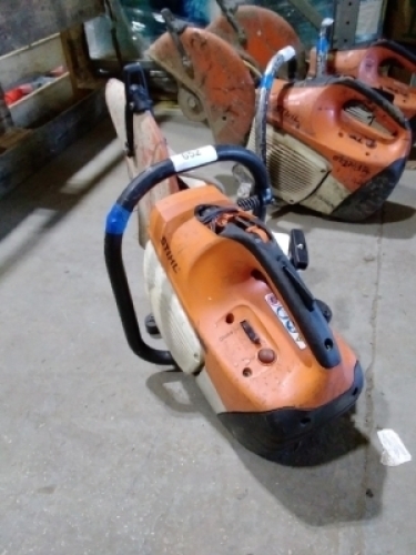 Stihl ts410 cut off saw starts and runs