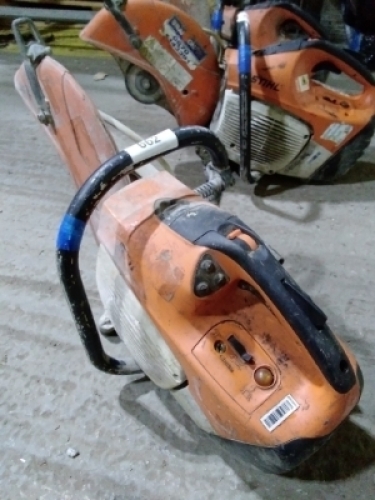 Stihl ts410 cut off saw starts and runs