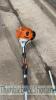 Stihl HL100 long reach hedge cutter with strimmer - 2