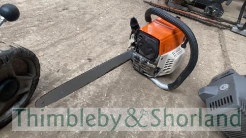 Petrol chain saw