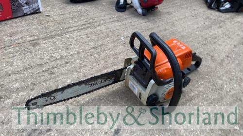 Stihl MS170 petrol chain saw