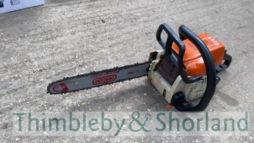 Stihl 017 petrol chain saw