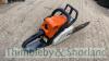 Stihl MS170 petrol chain saw - 2