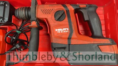 Hilti TE6A cordless hammer drill