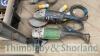 Hitachi angle grinder and Bosch angle grinder