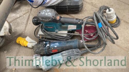 Makita sander, Makita multi tool & Bosch multi tool