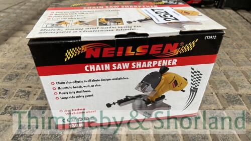 Chain saw sharpener