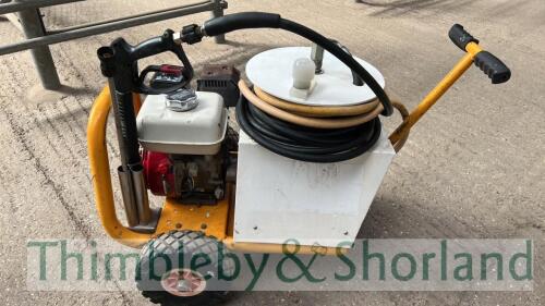 Brendon petrol power washer hose & lance