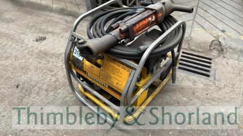 Benford HP60 Mk11 power pack hose & gun