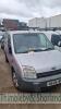 FORD TRAN CONNECT 200D SWB - NG06 MBV Date of registration: 18.05.2006 1753cc, diesel, manual, silver Odometer reading at last MOT: 152,813 miles MOT expiry date: 05.03.2022 No key, V5 available - 2