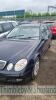 MERCEDES E220 CDI CLASSIC A,GP04XVM Date of registration:25/06/2004 2148cc, Diesel, Auto, Blue Odometer reading at last MOT: 186,006 miles MOT expiry date: 10/03/2023 No key, V5 available - 3