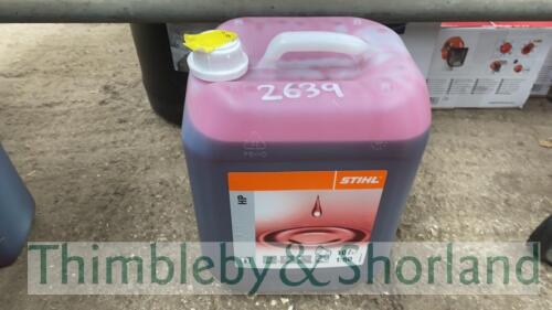 Stihl 10L 2 stroke oil