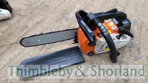 Top handle chain saw