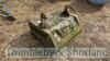 Loader tractor weight block