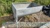 Galvanised wash basin