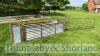 4 no 9ft Polden Vale hurdles, two sheeted and stop gate