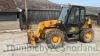 JCB 526S telehandler (2003) Registration No: YX03 NWH 9,633 hrs, with pallet tines, hydraulic locking pins, pick up hitch, Aux spools Hours will increase slightly as this machine will be retained until 30th June to assist with loadout and final farm clear