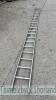 Grain bin ladder