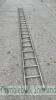 Grain bin ladder