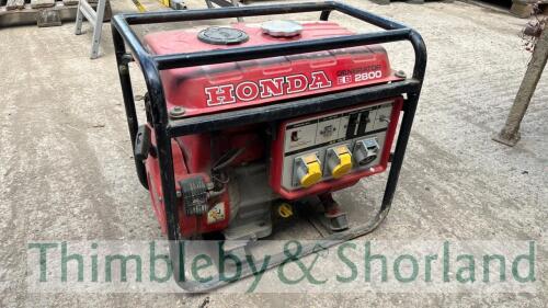 Honda EB2800 petrol generator