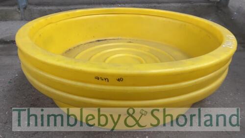 Solent anti spill oil drum tray x3