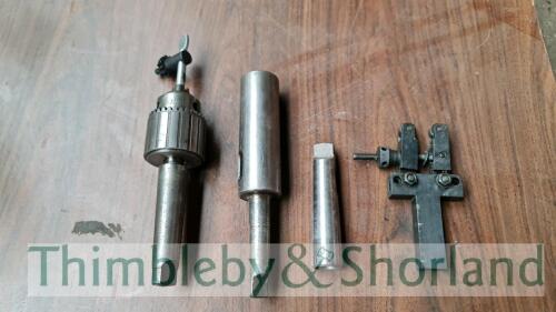 Morse taper tooling and nurling tool