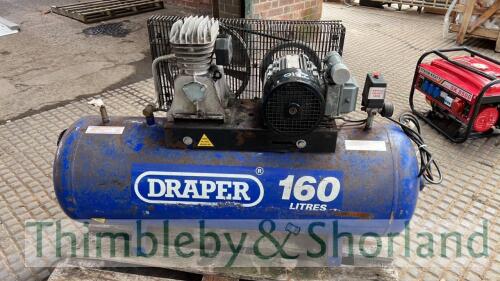 Clarke 150L industrial compressor