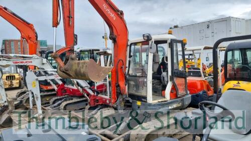 Kubota KX161-3 mini digger